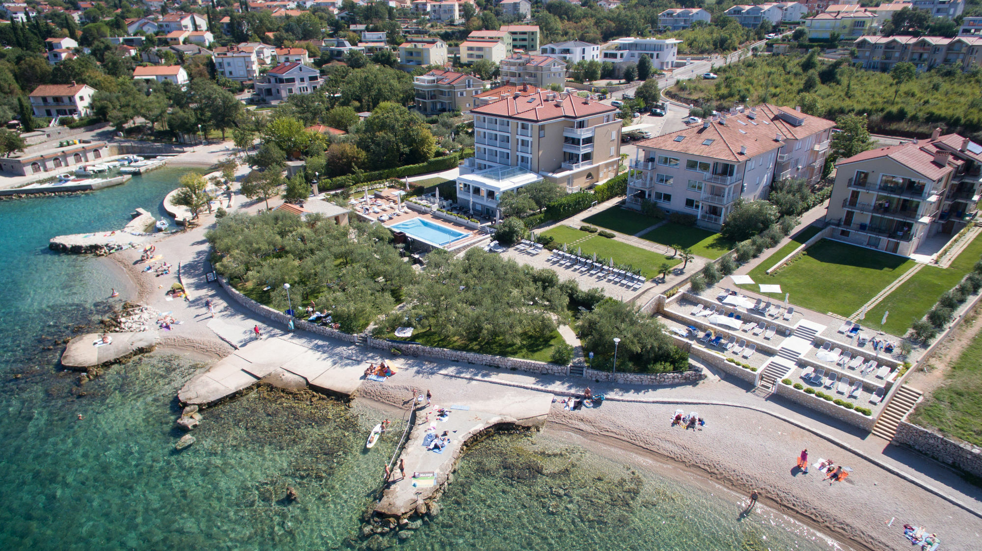 Luxury Apartments Villa Mande Malinska Εξωτερικό φωτογραφία